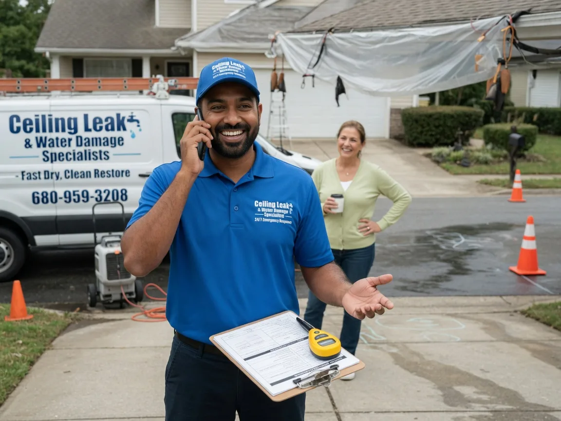 Ceiling Leak Cleanup Sisseton, SD FAQs